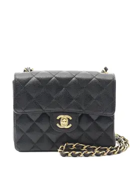 CHANEL Pre-Owned: Чёрная сумка 
