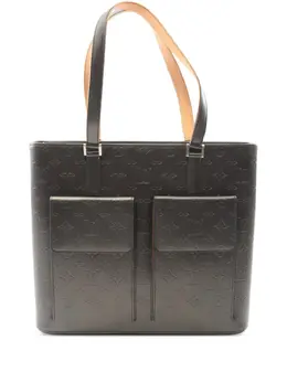 Louis Vuitton Pre-Owned: Чёрная сумка 