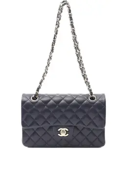 CHANEL Pre-Owned: Синяя сумка 