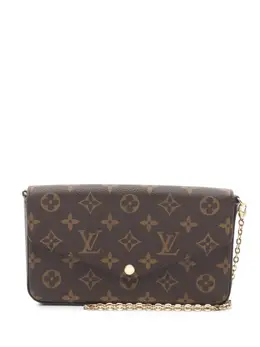 Louis Vuitton Pre-Owned: Коричневая сумка 
