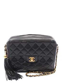 CHANEL Pre-Owned: Чёрная сумка 