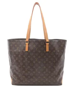 Louis Vuitton Pre-Owned: Коричневая сумка-шоппер 