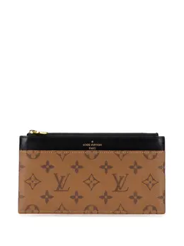 Louis Vuitton Pre-Owned: Коричневый кошелёк 