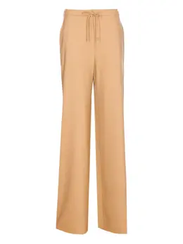 Max Mara: Бежевые брюки 