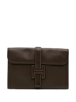 Hermès Pre-Owned: Коричневый клатч 