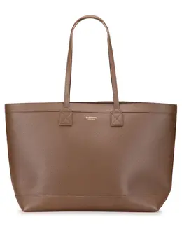 Burberry Pre-Owned: Коричневая сумка-шоппер 