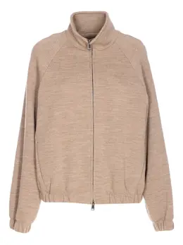 Max Mara: Бежевый свитшот 