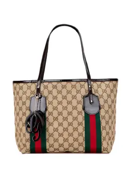 Gucci Pre-Owned: Коричневая сумка-шоппер 