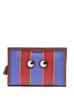Anya Hindmarch: Клатч в полоску 