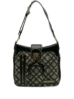 Louis Vuitton Pre-Owned: Чёрная сумка 