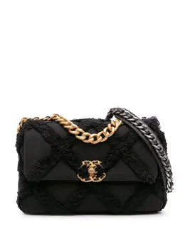 CHANEL Pre-Owned: Чёрная сумка 