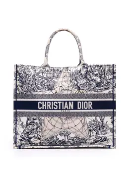 Christian Dior Pre-Owned: Голубая сумка-шоппер 