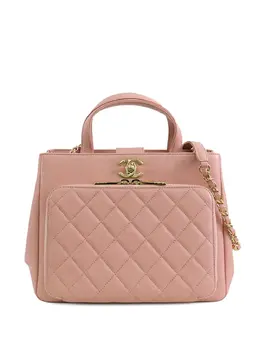 CHANEL Pre-Owned: Розовая сумка 