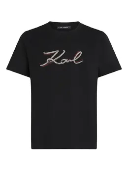 Karl Lagerfeld: Футболка с блёстками 