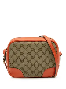 Gucci Pre-Owned: Коричневая сумка через плечо 