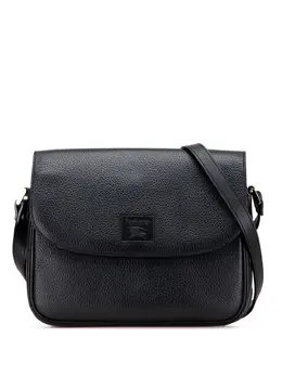 Burberry Pre-Owned: Чёрная сумка через плечо 