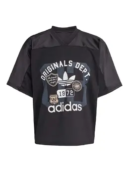 adidas: Чёрная футболка  Essentials