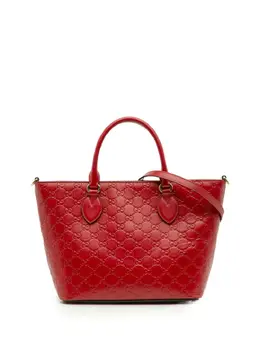 Gucci Pre-Owned: Красная сумка-шоппер 