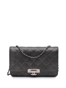 CHANEL Pre-Owned: Золотой кошелёк 