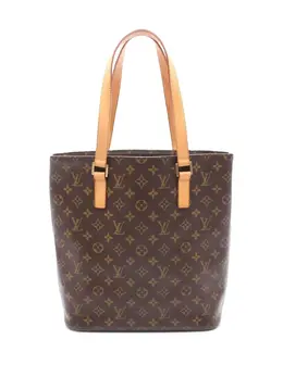 Louis Vuitton Pre-Owned: Коричневая сумка-шоппер 