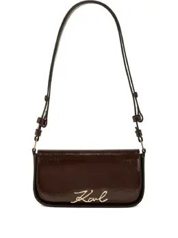 Karl Lagerfeld: Коричневая сумка  K/Signature