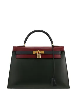 Hermès Pre-Owned: Чёрная сумка-шоппер 