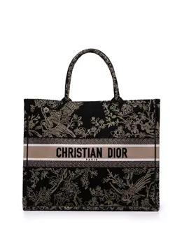 Christian Dior Pre-Owned: Чёрная сумка-шоппер 