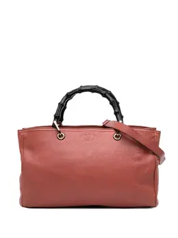 Gucci Pre-Owned: Розовая сумка-шоппер 