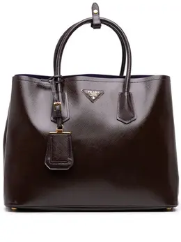 Prada Pre-Owned: Фиолетовая сумка 