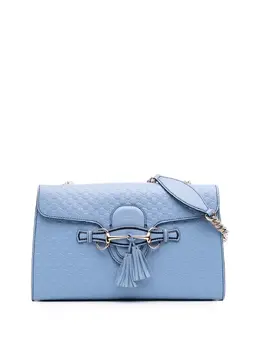 Gucci Pre-Owned: Голубая сумка 