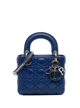 Christian Dior Pre-Owned: Голубая сумка 