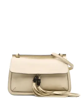 Gucci Pre-Owned: Белая сумка через плечо 