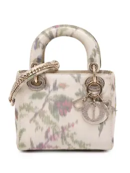 Christian Dior Pre-Owned: Сумка с растительным принтом 
