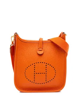 Hermès Pre-Owned: Оранжевая сумка через плечо 