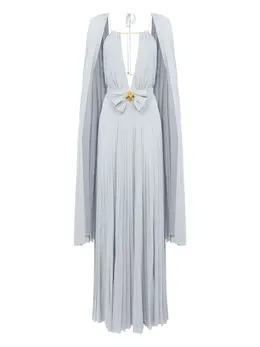 Elisabetta Franchi: Голубой плащ 