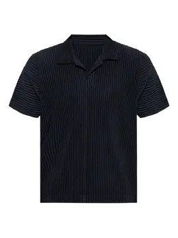 Homme Plissé Issey Miyake: Синяя футболка 