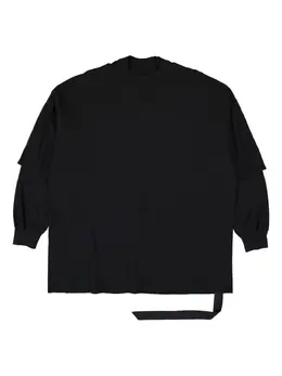 Rick Owens DRKSHDW: Чёрный свитшот 