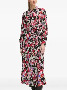 DVF Diane von Furstenberg: Платье с растительным принтом 