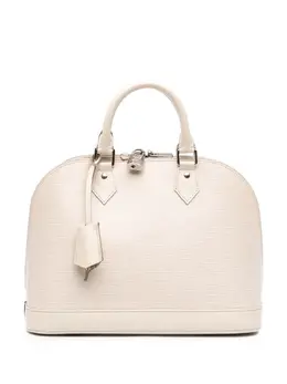 Louis Vuitton Pre-Owned: Белая сумка 