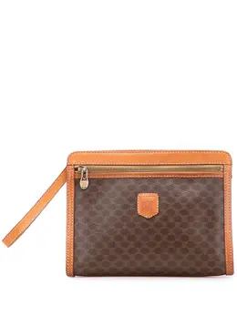 Céline Pre-Owned: Коричневый клатч 