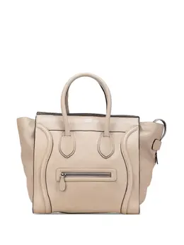 Céline Pre-Owned: Коричневая сумка-шоппер 