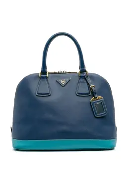 Prada Pre-Owned: Двухцветная сумка 