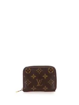 Louis Vuitton Pre-Owned: Коричневый кошелёк 