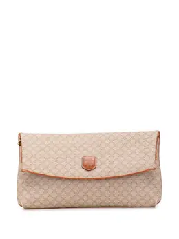Céline Pre-Owned: Коричневый клатч 