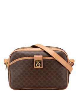 Céline Pre-Owned: Коричневая сумка через плечо 