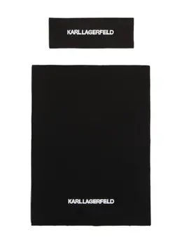 Karl Lagerfeld: Чёрный шарф  Essential