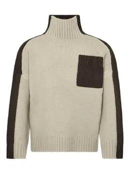 JW Anderson: Бежевый свитер 