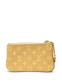 Louis Vuitton Pre-Owned: Бежевый кошелёк 