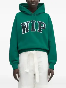 Carhartt WIP: Зелёная толстовка 