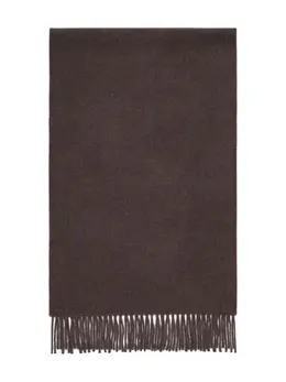 Brunello Cucinelli: Коричневый шарф 